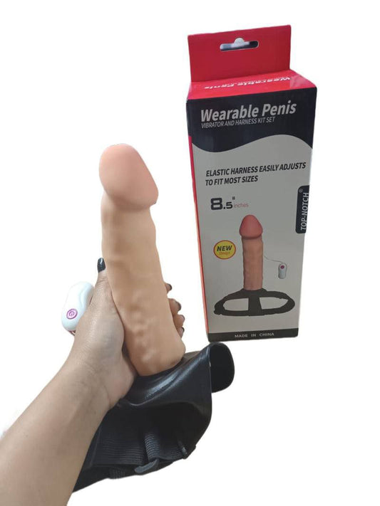 Arnés con vibración Archie - IntimoX SexShop