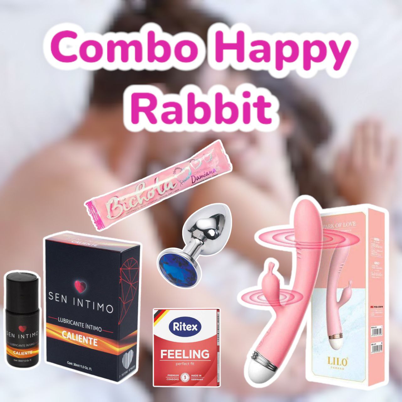 Combo Happy Rabbit - IntimoX SexShop