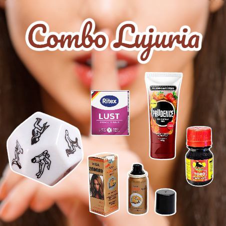 Combo Lujuria - IntimoX SexShop