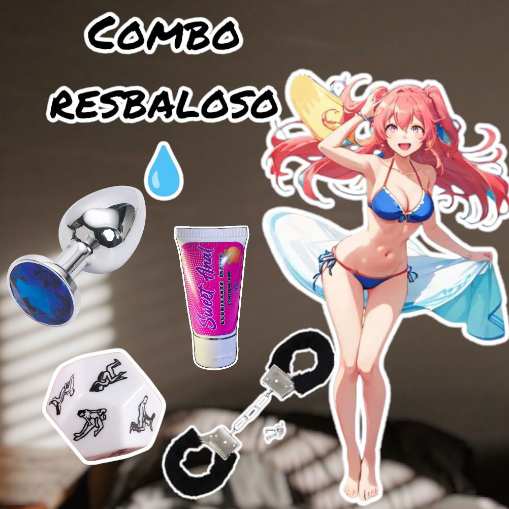 Combo Resbaloso - IntimoX SexShop