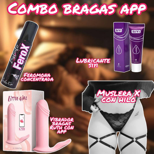 Combo bragas App - IntimoX SexShop