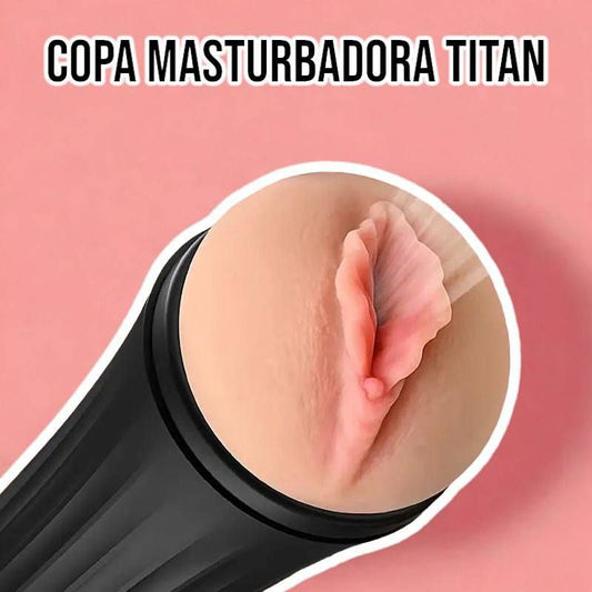 Copa masturbadora TITAN - IntimoX SexShop