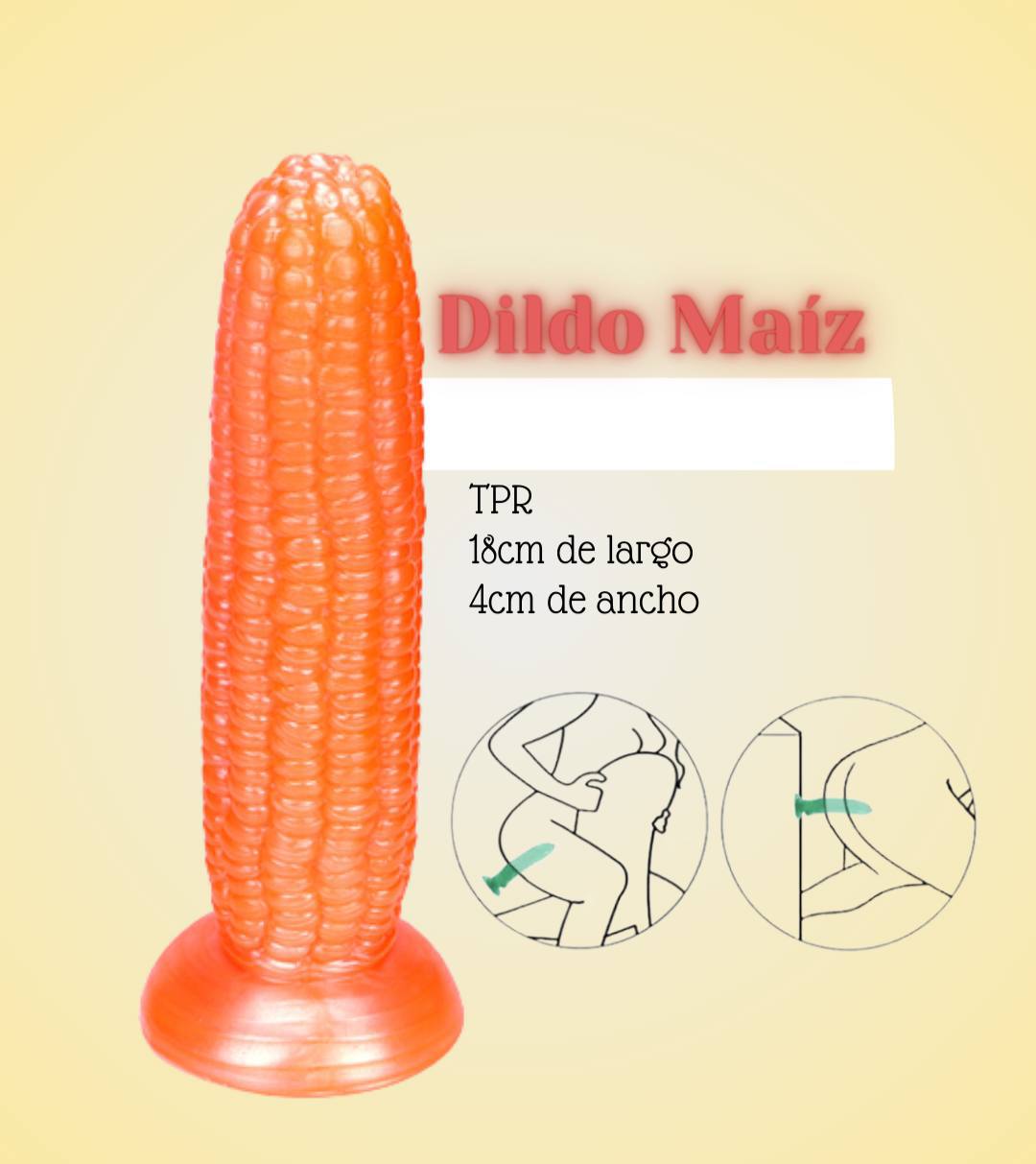 Dildo Mazorca - IntimoX SexShop