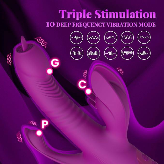 Dildo Triple Placer - IntimoX SexShop