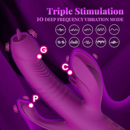 Dildo Triple Placer - IntimoX SexShop