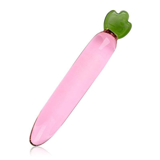 Dildo Vidrio Rabano - IntimoX SexShop