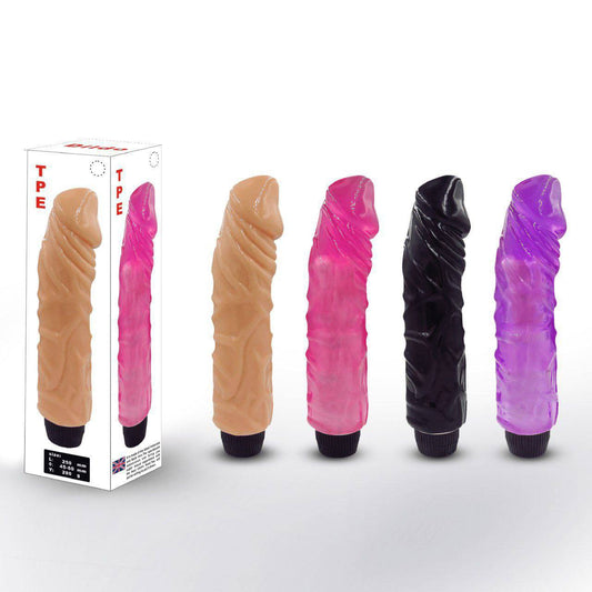 Dildo vibratorio grueso - IntimoX SexShop