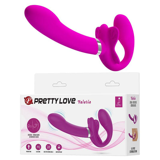 VIBRADOR LESBICO “VALERIE” - IntimoX SexShop